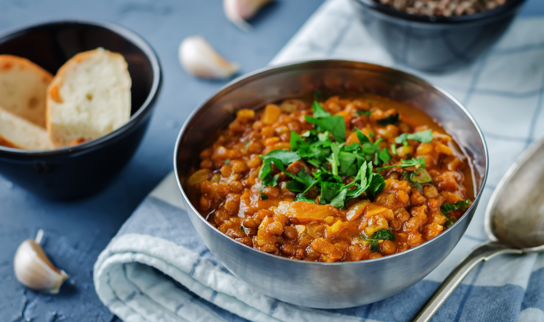 Receta de lentejas veganas